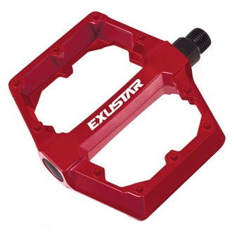 pedály BMX EXUSTAR PB70 červené