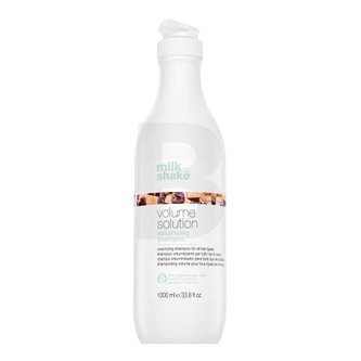 Vlasová kosmetika  v naší nabídce nese jména těch nejslavnějších kadeřnických značek. Šampony značky Milk_Shake z kolekce Volume Solution byly vytvořeny pro slabé vlasy speciálně pro ženy. Tento kadeřnický zázrak má objem 1000 ml.