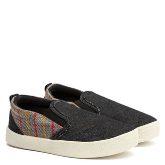 Oldcom Slip-On EMILY Denim Šedé Velikost: 41, Barva: Šedá