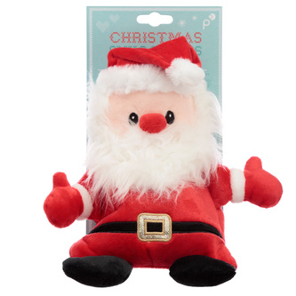 Nahřívací polštářek - Levandule a pšenice - Vánoční santa