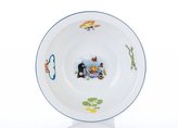 miska d14,5cm VITAL- KRTEK a kolečko, dětská, porcelán