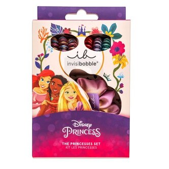Invisibobble Kids Disney The Princesses Set - Dárková sada vlasových doplňků pro ženy