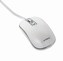 GEMBIRD myš MUS-4B-06-WS, drátová, optická, USB, bílá/stříbrná