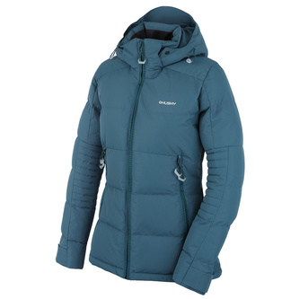 Dámská plněná zimní bunda Norel L dark mint - XL