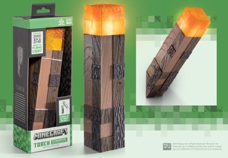 Minecraft Replika - Pochodeň svítící