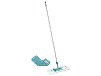 LEIFHEIT Podlahový mop PROFI Micro Duo s kovovou tyčí + náhrada Static Plus ZDARMA