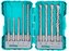Vrtáky, sada 9ks, SDS Plus, industrial, SDS Plus TOTAL TOOLS