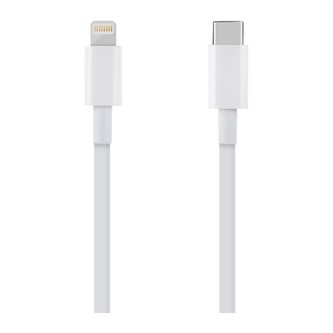 Obal:Me Fast Charge USB-C/Lightning kabel (1m) bílý
