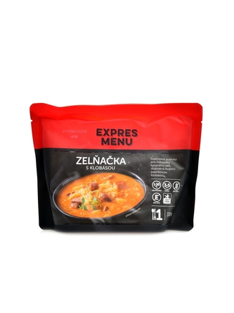 Expres menu - Zelňačka s klobásou 330g