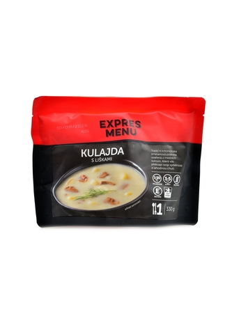 Expres menu - Kulajda s liškami 330g