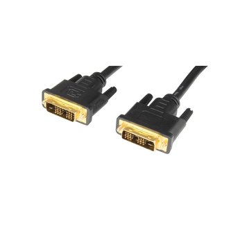 Propojovací kabel DVI-D 18+1 (M) - DVI-D 18+1 (M), 5m