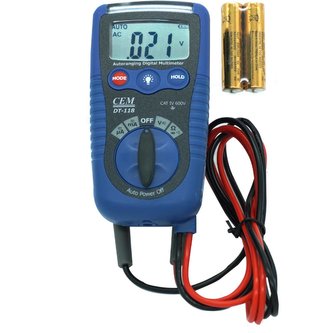 Digitální multimetr s bezkontaktním dekektorem napětí, max 600V/200mA DC/AC, 20MOhm
