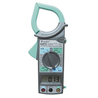 Digitální klešťový multimetr, max 1000V DC, 750V/1000A AC, 2000MOhm