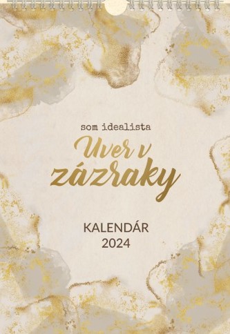 Som idealista - nástenný kalendár 2024