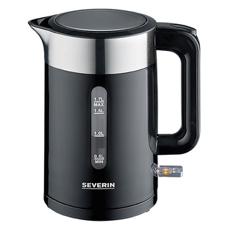 Rychlovarná konvice Severin, WK 9265, kapacita 1,7 L, skryté topné těleso, omyvatelný filtr, 2200 W