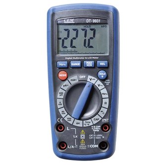 Multimetr s RLC, max 1000V/600mA DC/AC, 110Mohm, 110uF, 10MHz