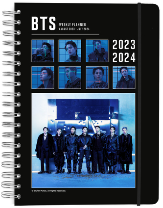 Plánovací diář A5 2024 BTS (14,8 x 21 cm)