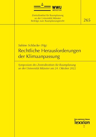 Rechtliche Herausforderungen der Klimaanpassung
