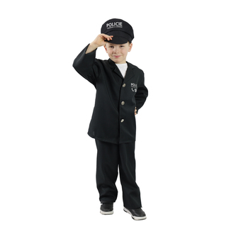 Dětský kostým policista s čepicí - český potisk (S) e-obal Dětský kostým policista s čepicí - český potisk (S) e-obal