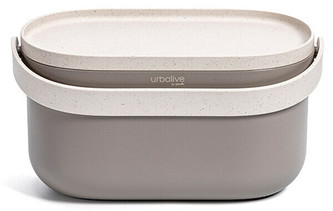 Urbalive Nádoba na bioodpad s rámečkem a sáčky Taupe + slonová kost s kávovou sedlinou