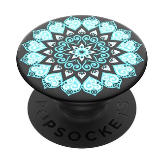 PopSockets PopGrip Gen.2, Peace Mandala Sky, tyrkysová mandala PopSockets PopGrip Gen.2, Peace Mandala Sky, tyrkysová mandala