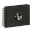 Hama album klasické spirálové FINE ART 24x17 cm, černé