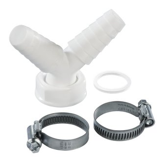 Xavax sifónová přípojka pro dvě zařízení, baleno v blistru