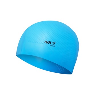 NQC DOTS SV.MODRÁ SILIKONOVÁ ČEPICE NILS AQUA
