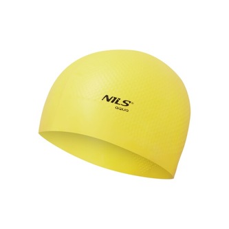 NQC DOTS ŽLUTÁ SILIKONOVÁ ČEPICE NILS AQUA