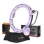 SET HHM13 + BR163 FIALOVÁ HULA HOOP OBRUČ SE ZÁVAŽÍM, MAGNETY A POČÍTADLEM HMS