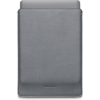 Woolnut kožené Sleeve pouzdro pro 13" MacBook Pro/Air šedé