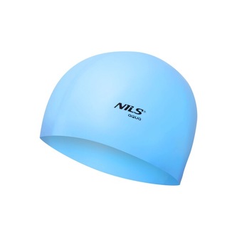 NQC BL01 SV.MODRÁ SILIKONOVÁ ČEPICE NILS AQUA