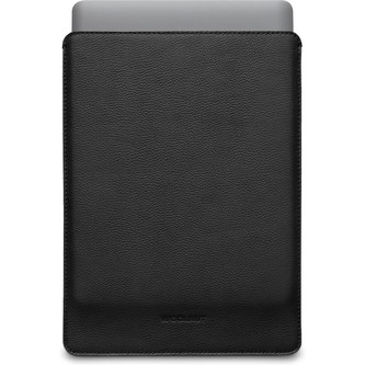 Woolnut kožené Sleeve pouzdro pro 13" MacBook Pro/Air černé