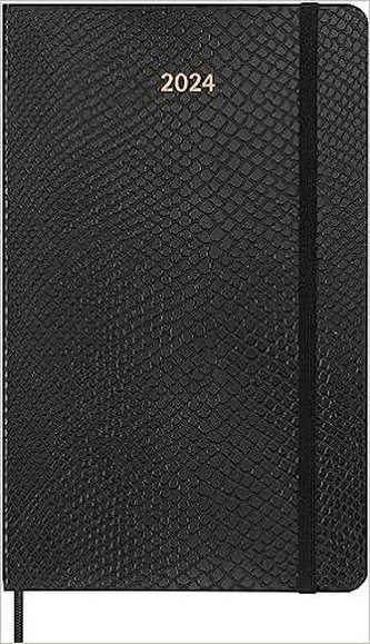 Moleskine Planovací zápisník Boa měkký černý L v dárkové krabici