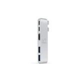 iWant USB-C HUB PRO III HDMI + Thunderbolt stříbrné