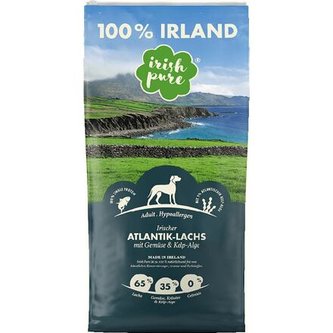 Irish Pure Adult Hypoallergenic Atlantik-Lachs losos se zeleninou a kelpou 1,5 kg POŠKOZENÝ OBAL