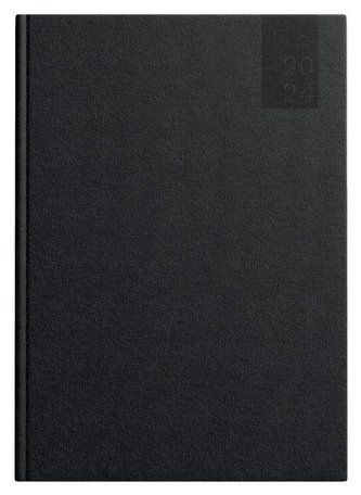 Kalendarz 2024 książkowy A5 Basic DTP czarny