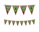 Party vlaječková girlanda Minecraft 230 cm