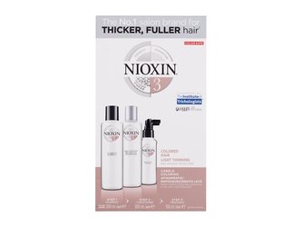 Nioxin System 3 šampon System 3 Cleanser Shampoo 300 ml + kondicionér System 3 Revitalising Conditioner 300 ml + vlasová péče System 3 Scalp & Hair Treatment 100 ml