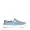 Oldcom Slip-On BOSTON Světlě modré Teen Velikost: 33, Barva: Modrá