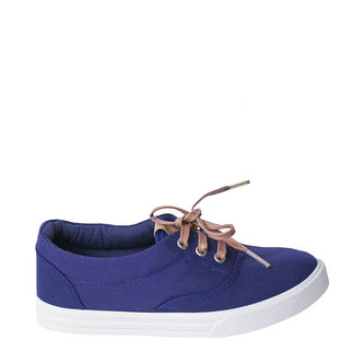 Oldcom Tenisky TAYLOR Modré Teen Velikost: 34, Barva: Modrá