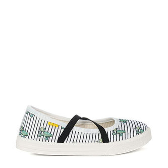 Oldcom Slip-On ELLA Kaktus Teen Velikost: 30, Barva: Modrá
