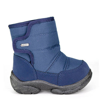 Oldcom Dětské Zimní Boty LILO Navy Velikost: 28, Barva: Modrá
