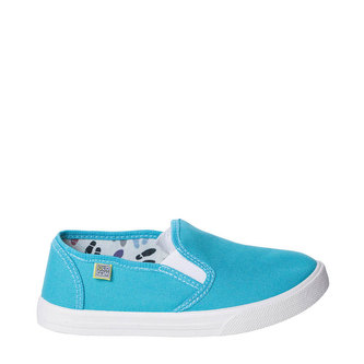 Oldcom Slip-On MILAN Tyrkysové Teen Velikost: 32, Barva: Tyrkysová
