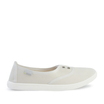 Oldcom Slip-On SARAH Denim Bílé Dámské Velikost: 40, Barva: Bílá