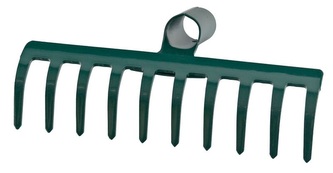 Hrábě 12 zubů bez násady