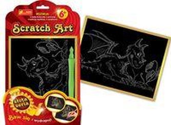 Scratch Art Mały smok