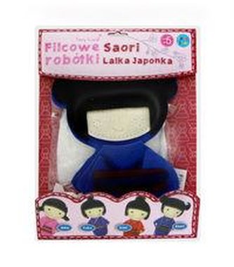 Laleczka Japonka niebieska