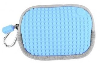 Saszetka Pixelbags szaro-niebieska