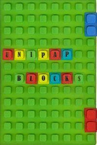 Notes silikonowy A5, 100 kartek zielony Unipap Blocks